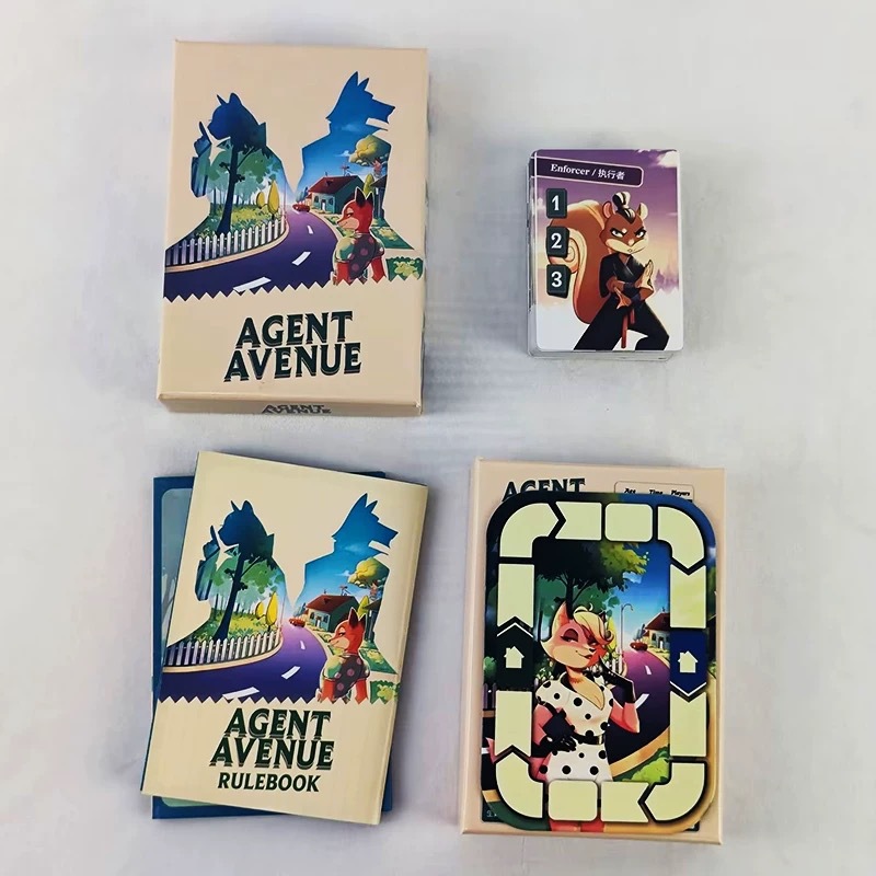 Board Game Live - Настольная игра Agent Avenue, английская версия,