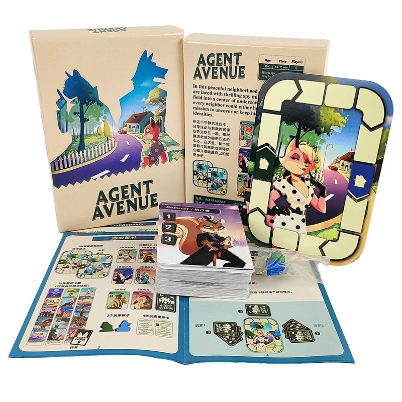 Настольная игра Agent Avenue,  – обзор и цена Board Game Live